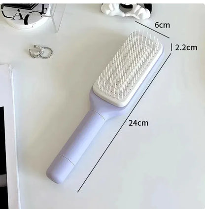 4 In 1 Self Cleaning Hair Brush