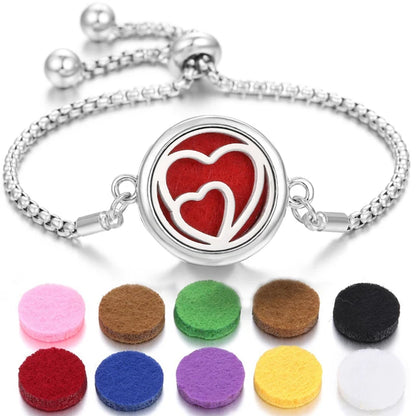 Bracelet Stainless Steel Perfume Locket